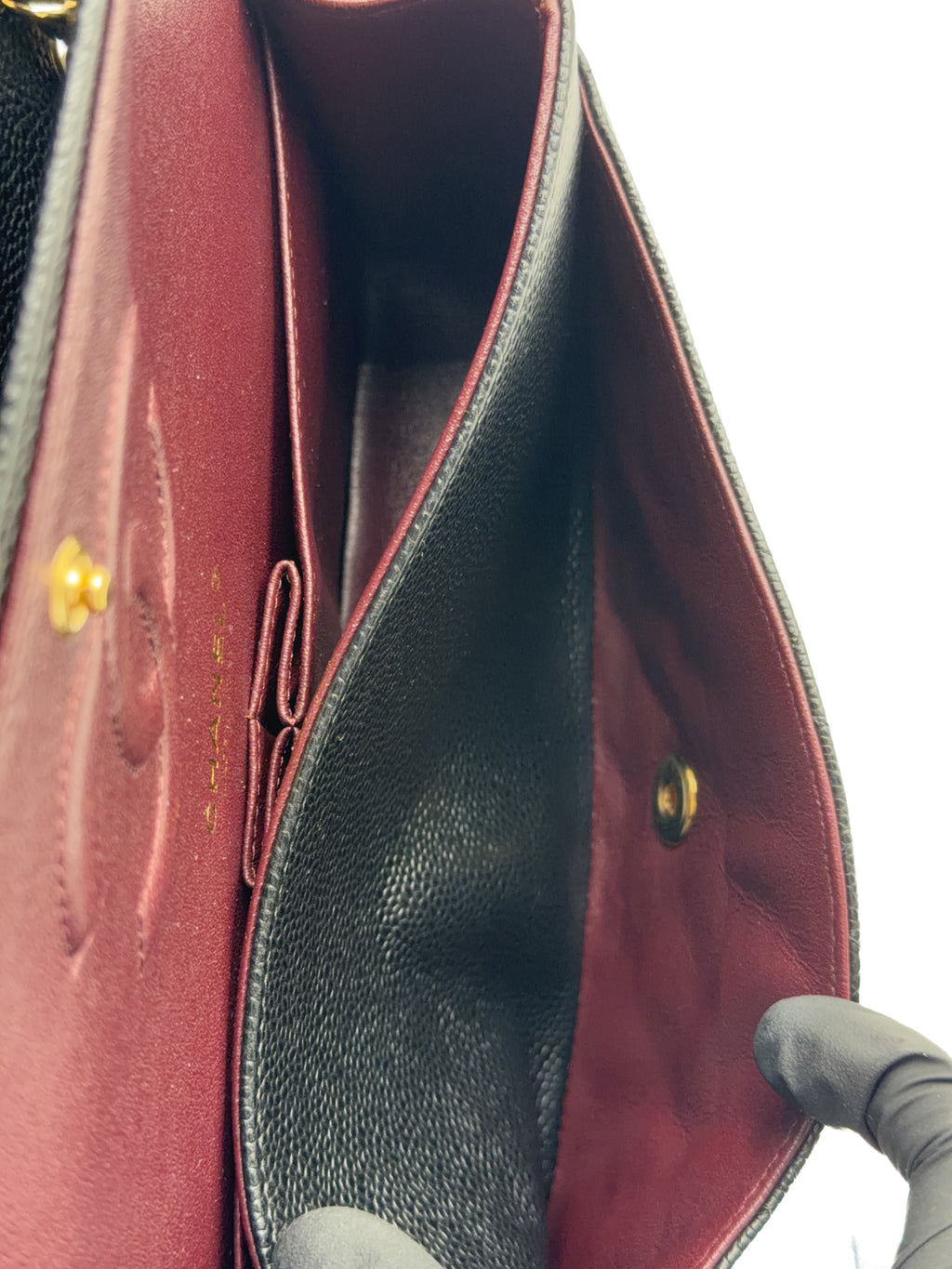 マトラッセ25 キャビアスキン ゴールド金具 28番台 2019