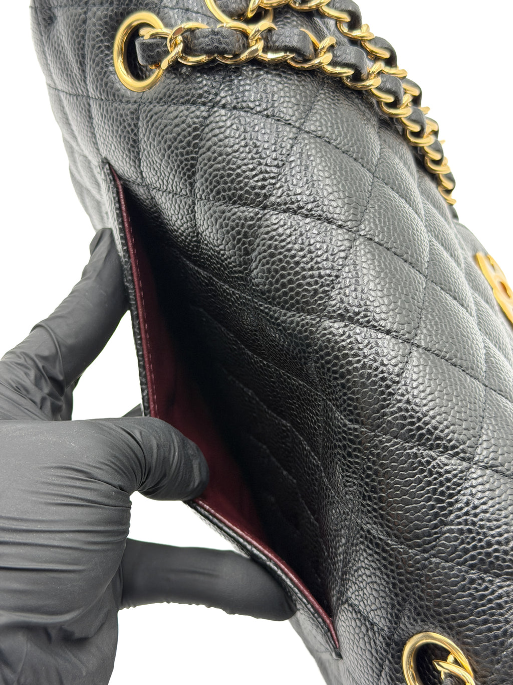 マトラッセ25 キャビアスキン ゴールド金具 28番台 2019