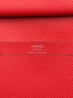 べアン ミニ  シェーブル ルージュ・ラデュー シルバー金具 K刻印:2025年